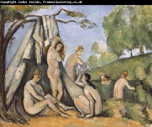 Paul Cezanne Bath woman who